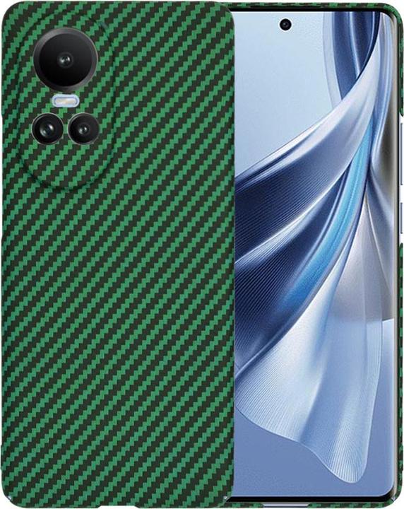 Techsuit - Carbonite FiberShell - Oppo Reno10 / Reno10 Pro - Green (OPPO Reno 10)