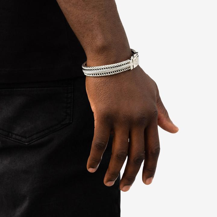 Immagine prodotto Buddha to Buddha Bracciale Edwin (21 cm, Argento 925)