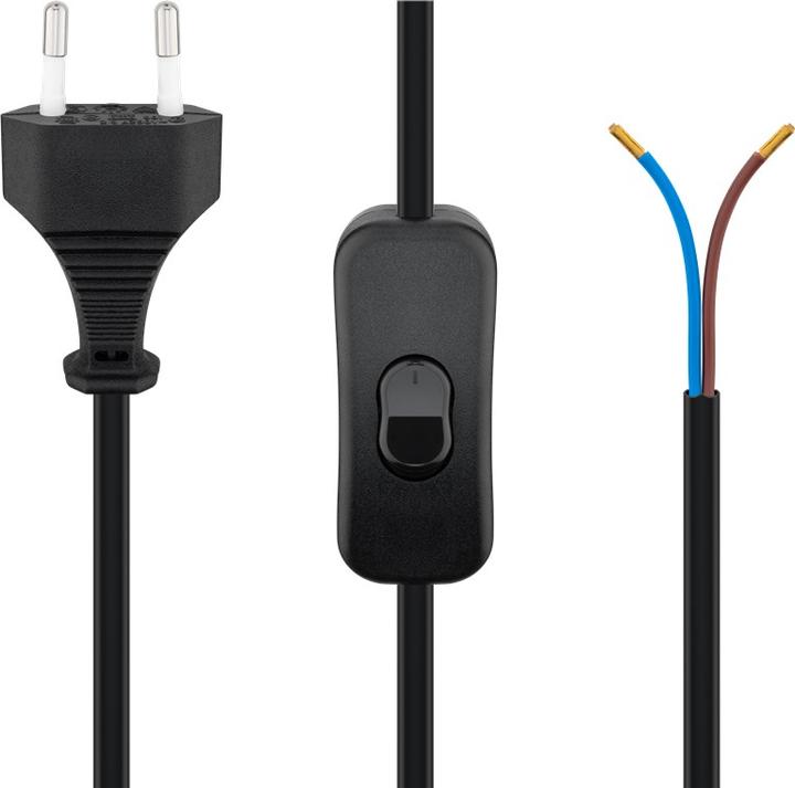 Actual product image Goobay Euro cable for assembling Switch 15 (1.50 m)