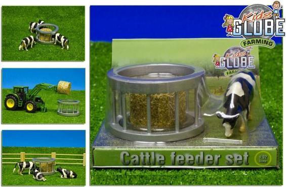 Immagine prodotto Kids Globe Farming Anello di alimentazione con mucca 1:32