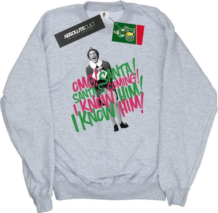 Produktbild Elf Santa's Coming Sweatshirt (S)