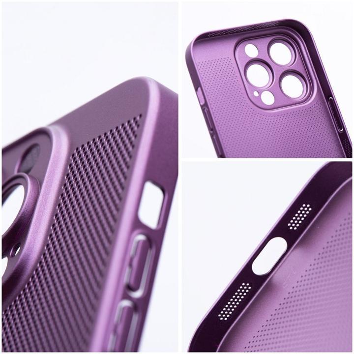 Actual product image OEM Back panel cover BREEZY case for SAMSUNG S22 purple (Samsung Galaxy S22)