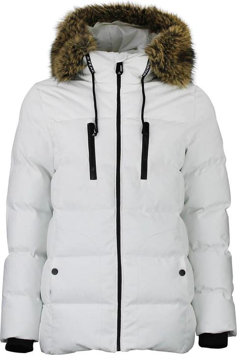 Produktbild Peak mountain Damen Steppjacke mit Fellkapuze (S)