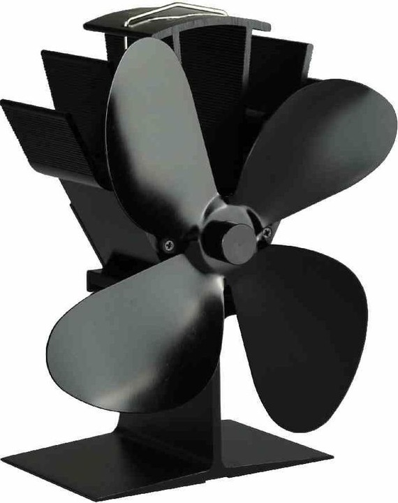 Produktbild FireFix 2100 Kaminofen-Ventilator (stromlos), Schwarz