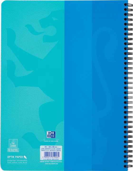Produktbild Oxford Collegeblock Touch Duo (A4+, Kariert, Weicher Einband)