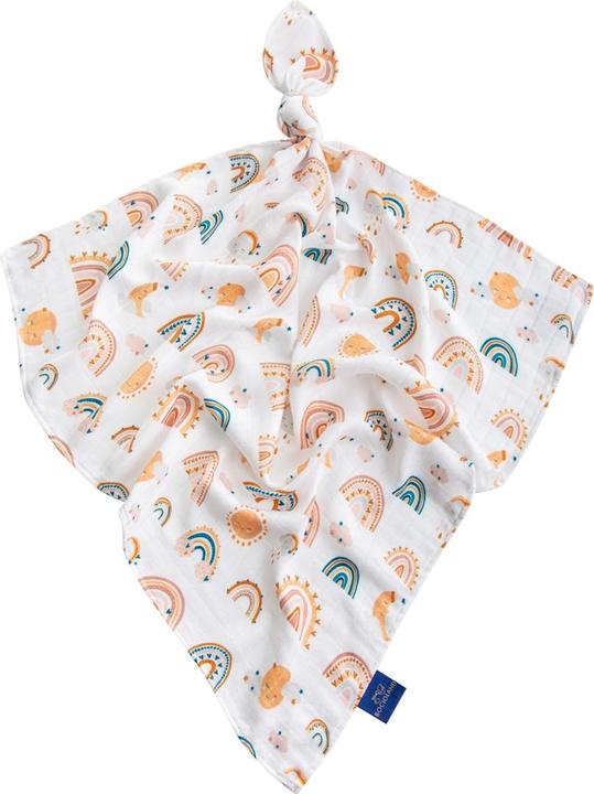 Immagine prodotto Bocioland Coperta di bambù Rainbow (75 x 75 cm)