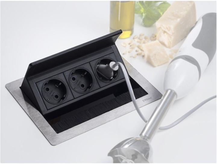 Produktbild Evoline FlipTop Push (3 x, CEE 7/3, 3 m)