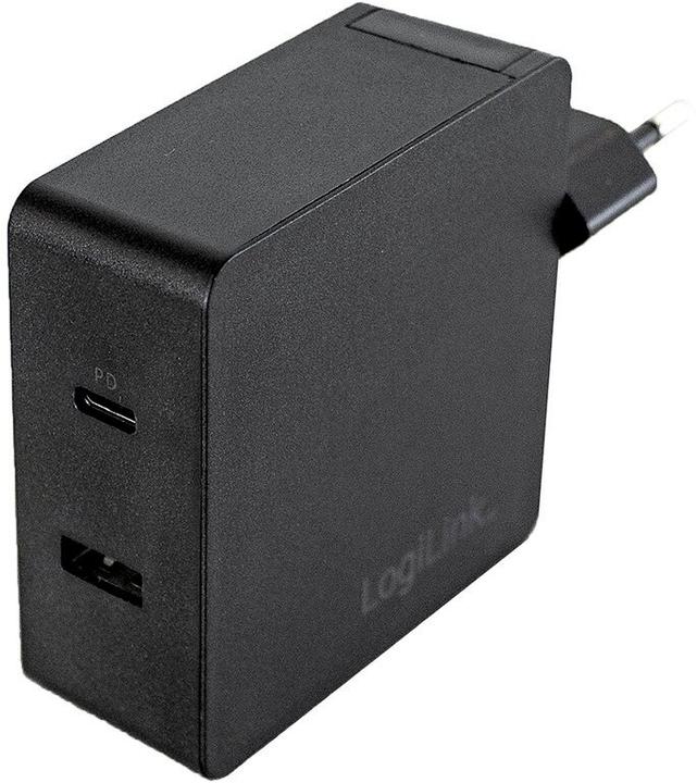 Actual product image LogiLink USB socket adapter (65 W, 2 ports)