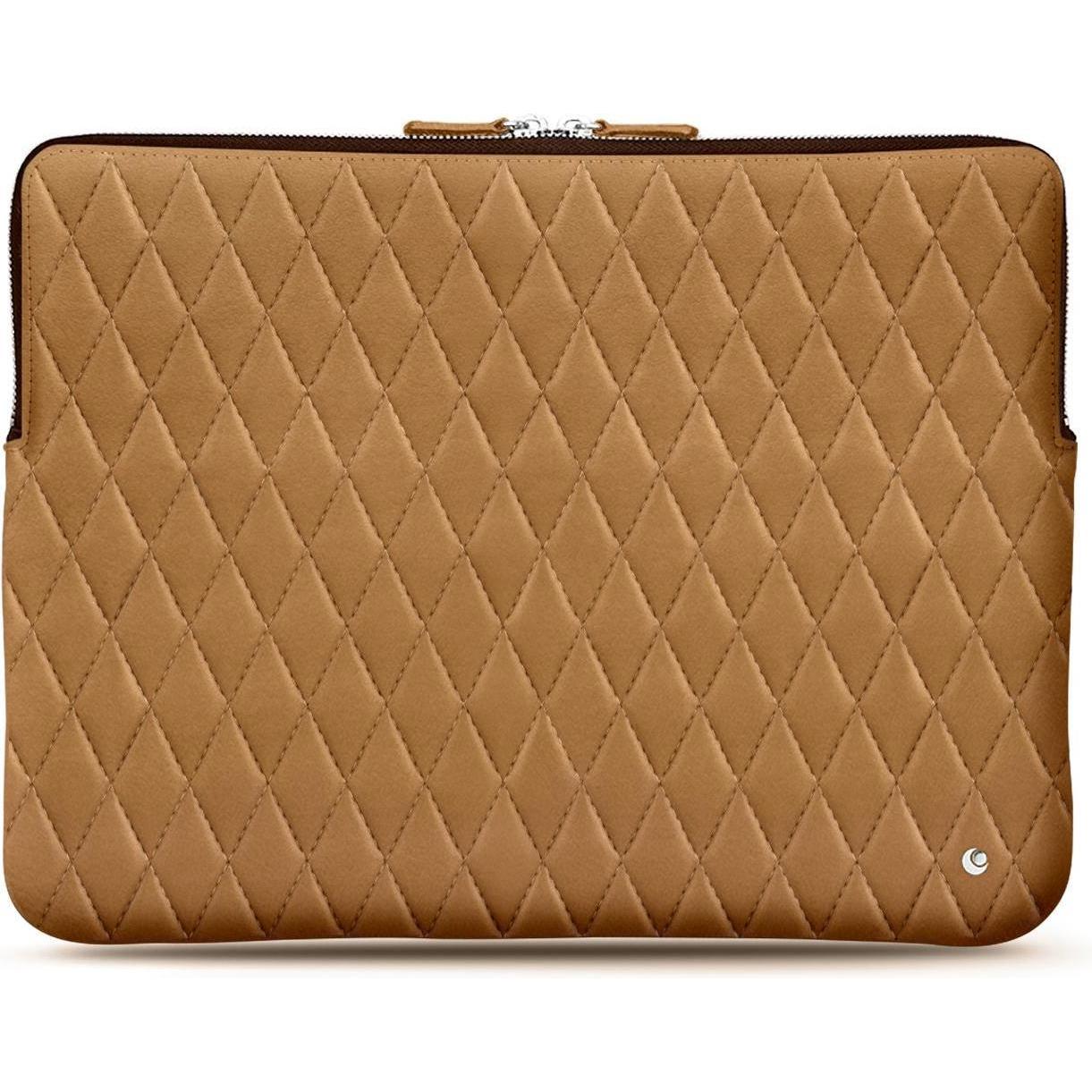 Noreve Lederhülle, Notebooktasche, Braun