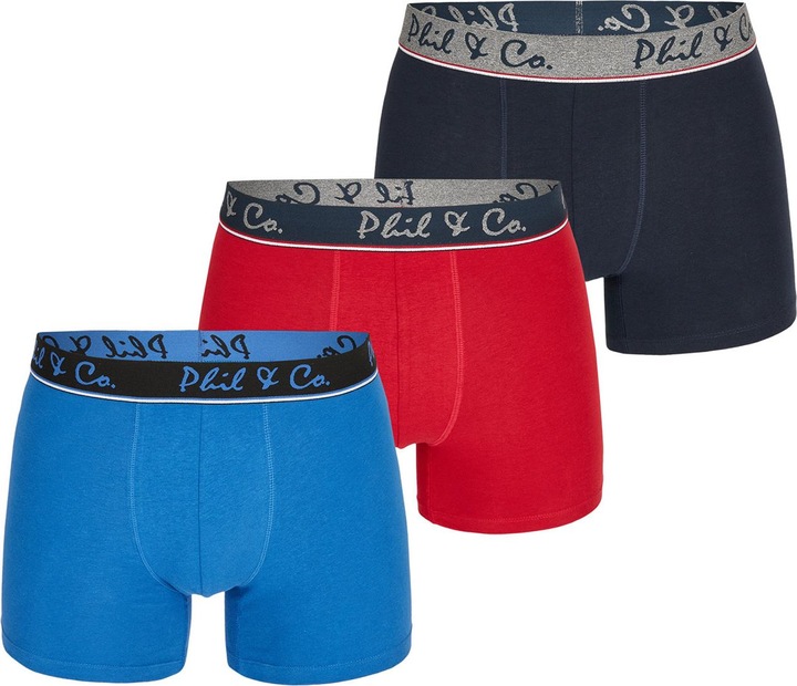Produktbild Phil & Co. Berlin Retro Boxer Jersey Core (L, 3er Pack)