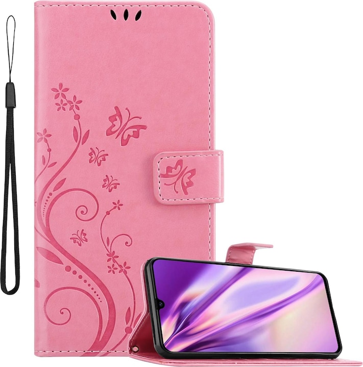 Produktbild Cadorabo Flower Book Cover (Samsung Galaxy A90 5G)
