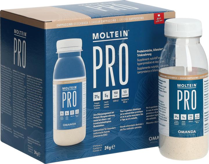 Produktbild Moltein PRO 1.5 Cappuccino (Cappuccino, 410 g)