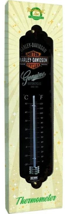 Image du produit Nostalgic-Art Merchandising Thermomètre Harley Davidson 6.5 x 28 cm