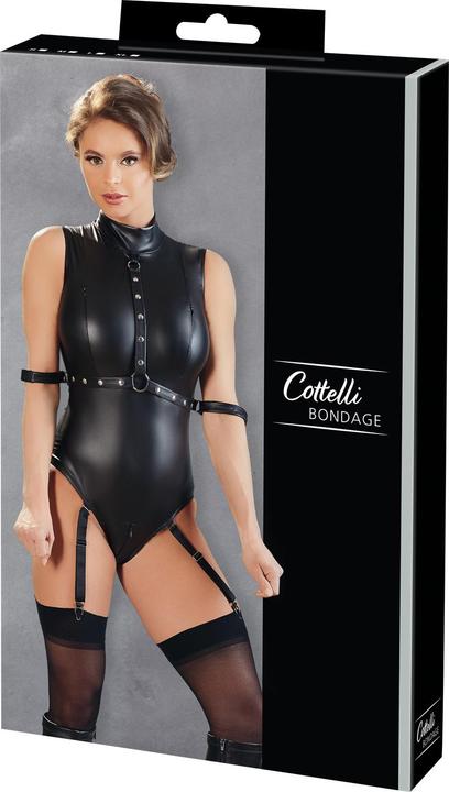 Produktbild Cottelli Collection Strapsbody Wetlook (XL)