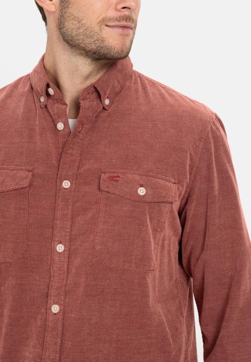 Produktbild Camel Active Langarm Hemd in Regular Fit aus Cord (M)