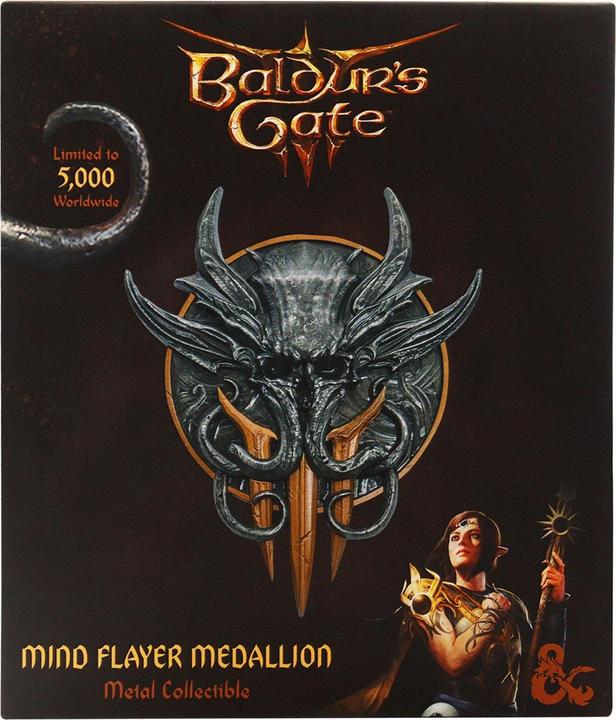 Actual product image Fanattik Dungeons & Dragons Medallion Baldur's Gate 3 Limited Edition