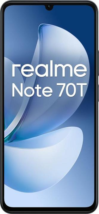 Immagine prodotto realme Note 70T Dual Sim 4GB RAM 128GB - Black (128 GB, Obsidian Black, 6.74", Doppia SIM, 4G)