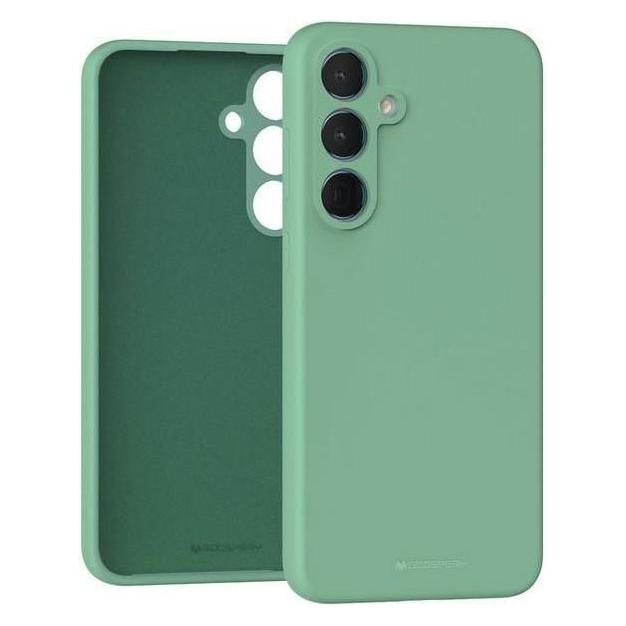 Mercury Verde Silicone Sam A55 A556 Zielony / (Samsung Galaxy A55), Cover Smartphone,