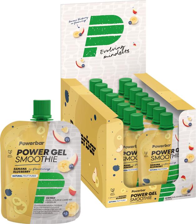Actual product image Powerbar PowerGel (Banana, Bilberry, 16 pcs., 1628 g)