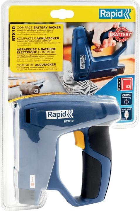 Actual product image Rapid Zszywacz akumulatorowy BTX10 5001496