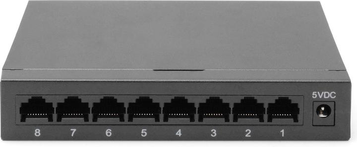 Produktbild Digitus 8-Port Gigabit Switch, Desktop, Unmanaged, Metallgehäuse (8 Ports)