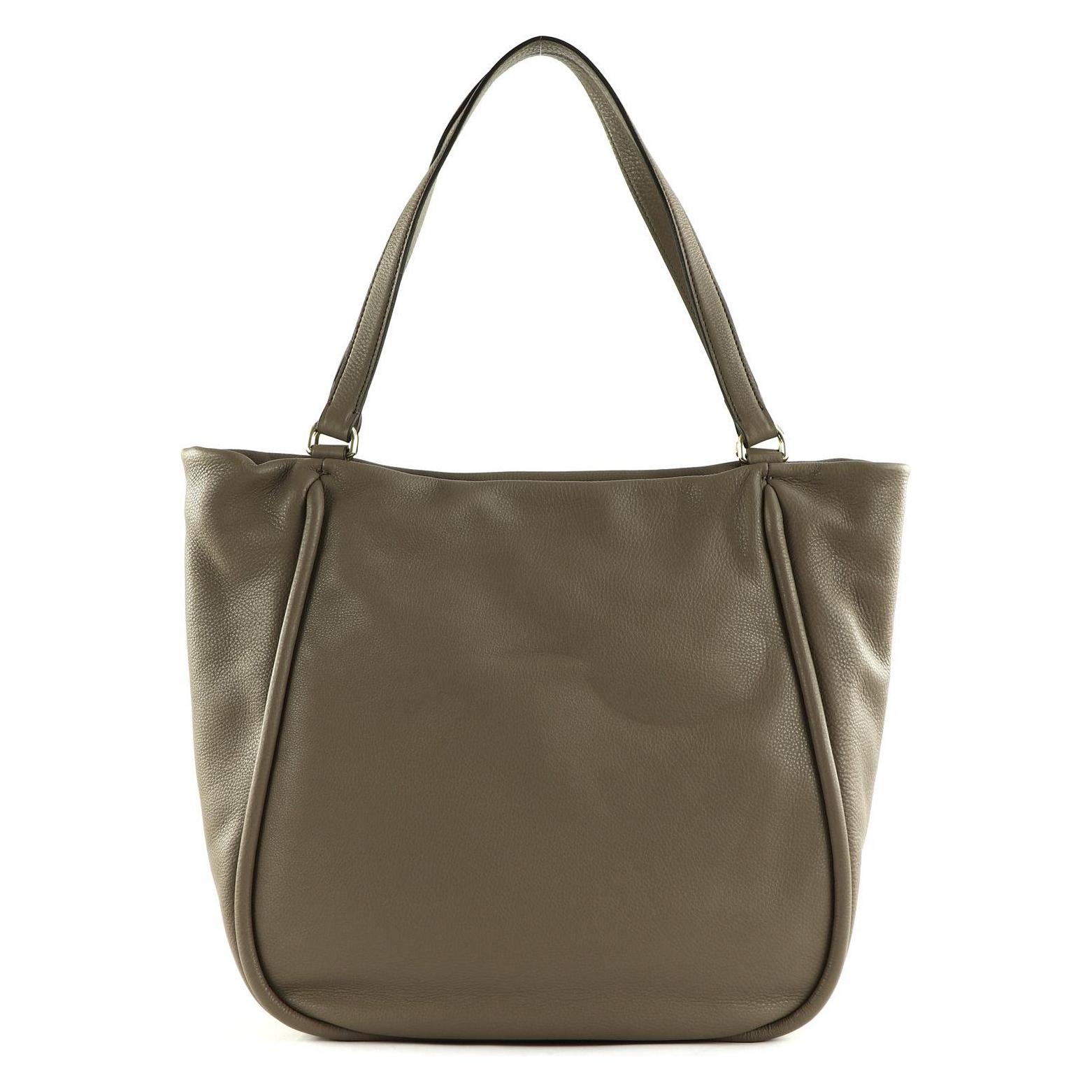 Abro, Damen, Tasche, Leather Dalia Shopper Willow, Braun