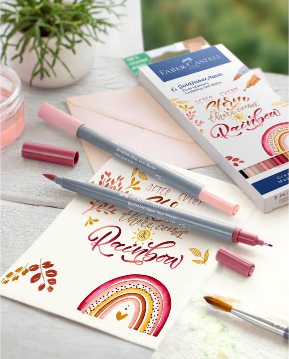 Image du produit Faber-Castell Goldfaber Aqua Dual Marker (6x)