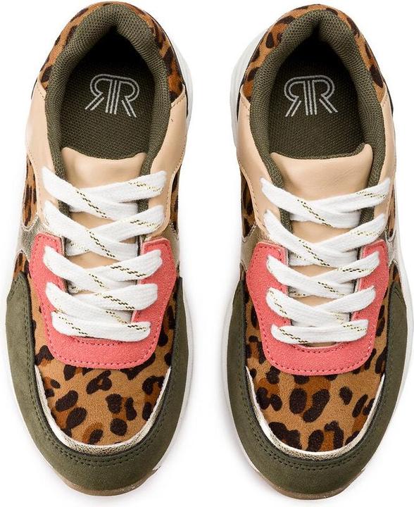 Produktbild La Redoute Collections Sneakers mit Schnürung und Leo-Print (34)