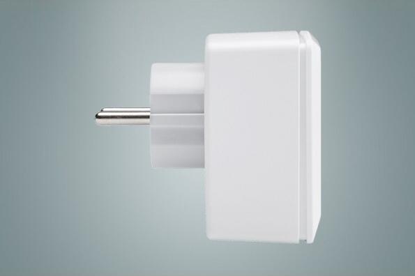 Actual product image Homematic IP Dimmer socket outlet - trailing edge