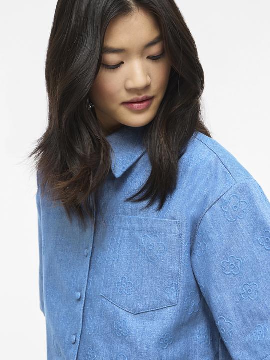 Immagine prodotto Vila VILUNA 3/4-Arm Jeanshemd (44)