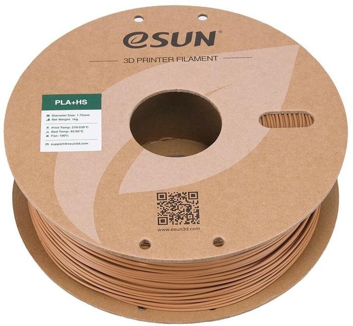 Produktbild eSUN EPLA+HS 1,75mm LIGHT BROWN 1kg (PLA+, 1.75 mm, 1000 g, Braun)