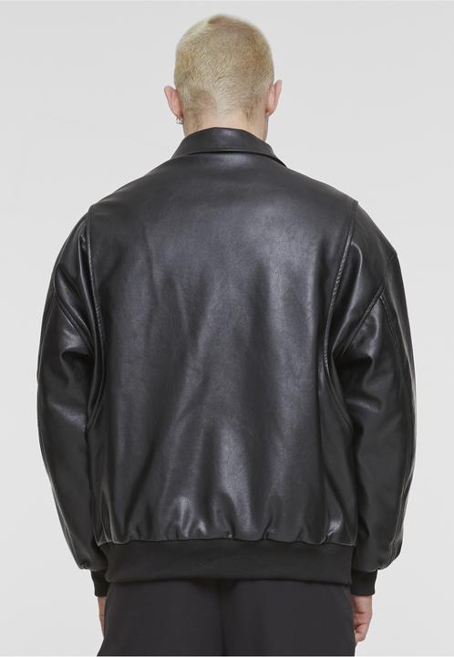 Actual product image Urban Classics Synthetic Leather Blouson black S (S)