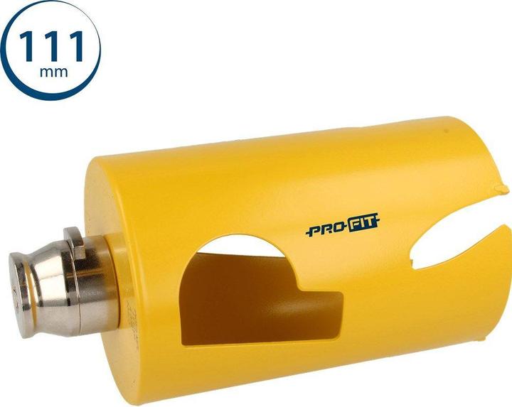 Productafbeelding Pro-Fit Gatzaag voor alle materialen op houtbasis Metselwerk en pleisterwerk Diepte 152 mm ø111 mm (111 mm)