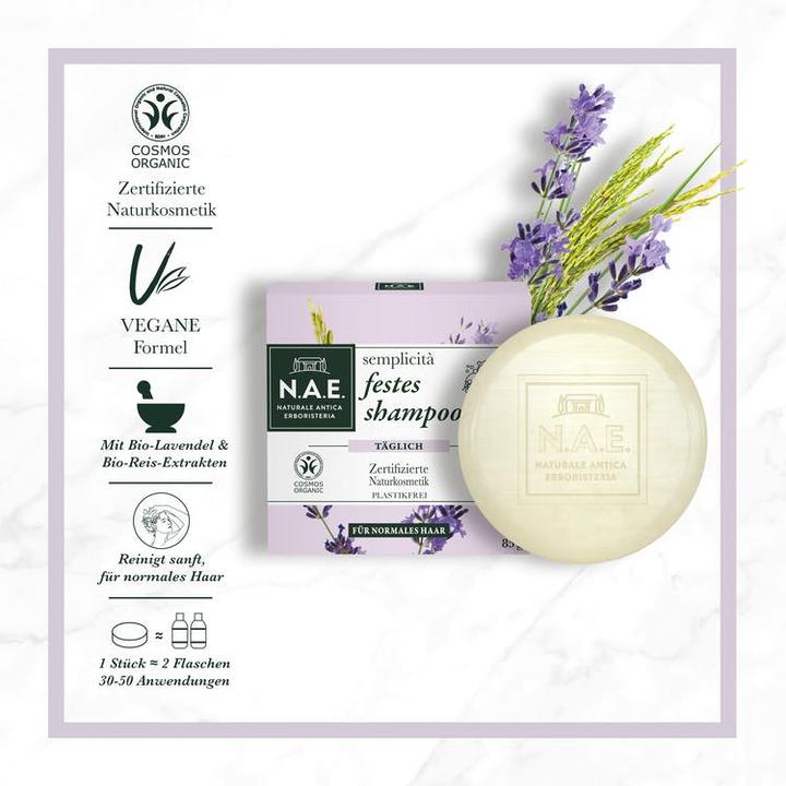 Image du produit N.A.E. Semplicità (Shampoing solide)