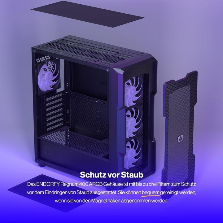 Produktbild Endorfy Regnum 400 Argb-Gehäuse (ATX, mATX, Mini-ITX)