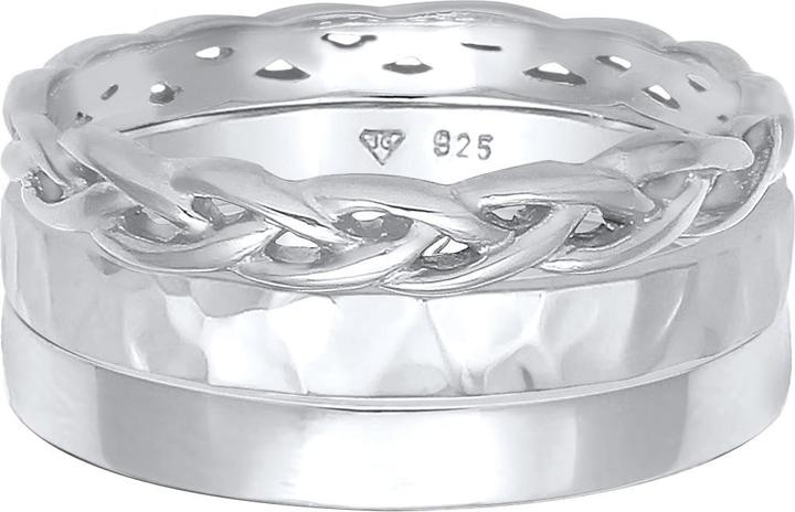 Produktbild Elli Organic, Ring Set (56, 925 Silber)