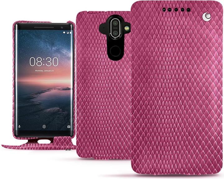 Actual product image Noreve Leather cover vertical (Nokia 8 Sirocco)