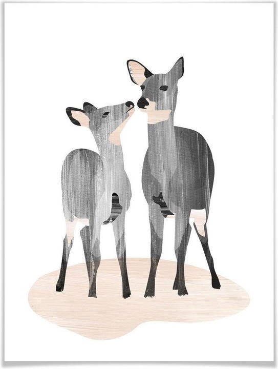 Actual product image Trenddeko Goed Blauw - Fawns (60 x 80 cm)