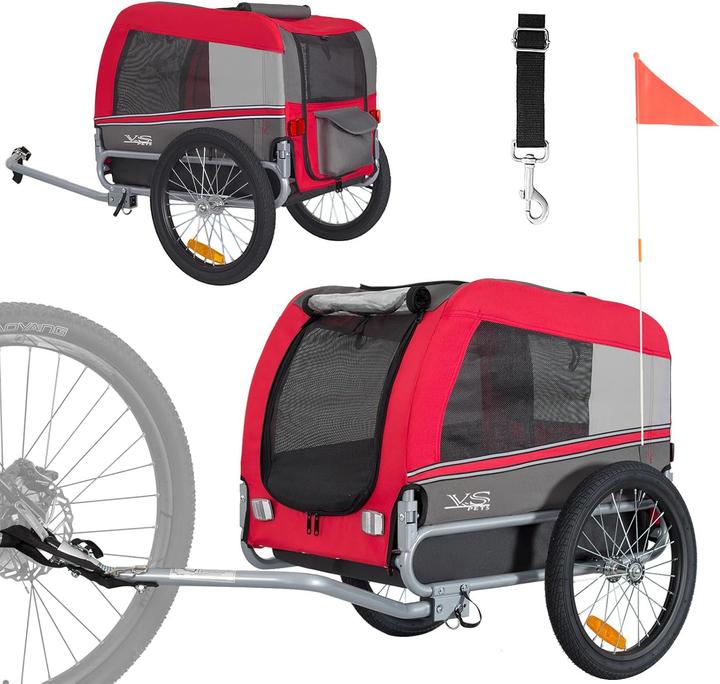 Tiggo Hunde-Fahrradanhänger VS Pets 80201