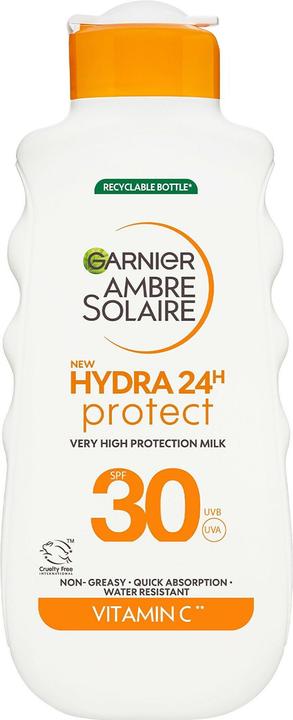 Image du produit Garnier Ambre Solaire Hydra 24 Sun Milk Spf 30 (Lait solaire, SPF 30, 175 ml)