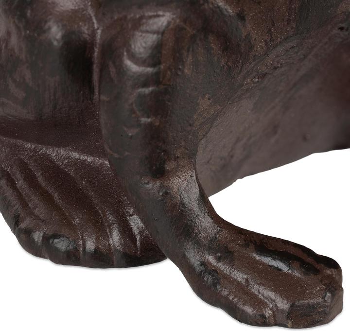 Image du produit Relaxdays Figurine de jardin grenouille, assise