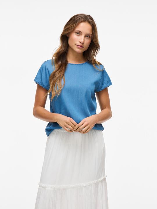 Actual product image Vila Rundhals Oberteil mit kurzen Ärmeln (XS)