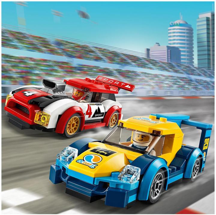 Produktbild LEGO Rennwagen-Duell (60256, LEGO City)