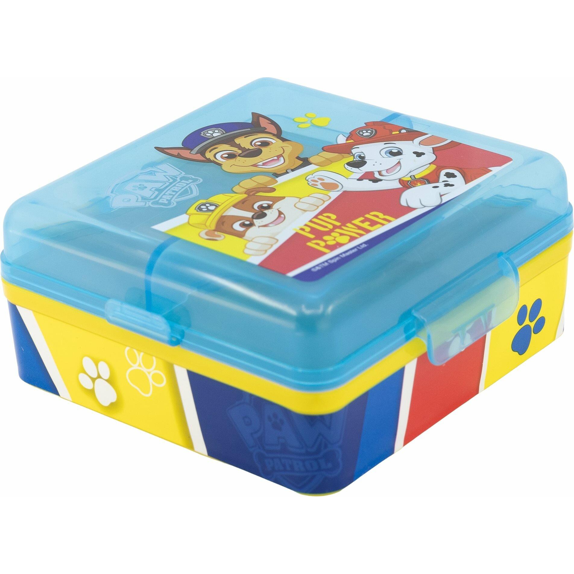 Stor Quadratische Multi-Lunchbox Paw Patrol, Lunchbox