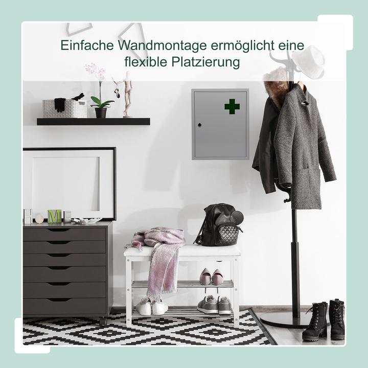 Produktbild Relaxdays Medizinschrank (35.5 x 8 x 43 cm, 35.50 x 8 x 43 cm)