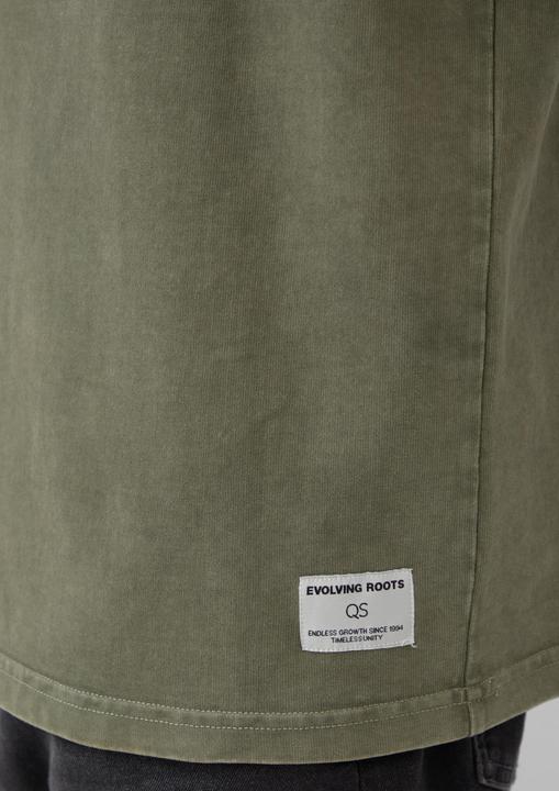 Actual product image S.Oliver T-Shirt Gewaschenes Basic-T-Shirt aus weichem Heavy Jersey (XXL)