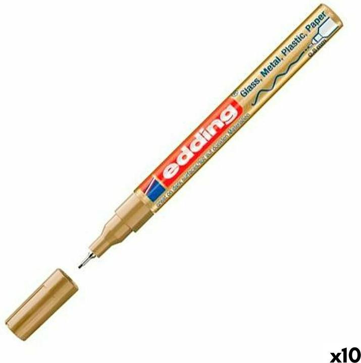 Actual product image Edding Paint marker 780, 0.8 mm (Gold, 0.80 mm, 10 x)