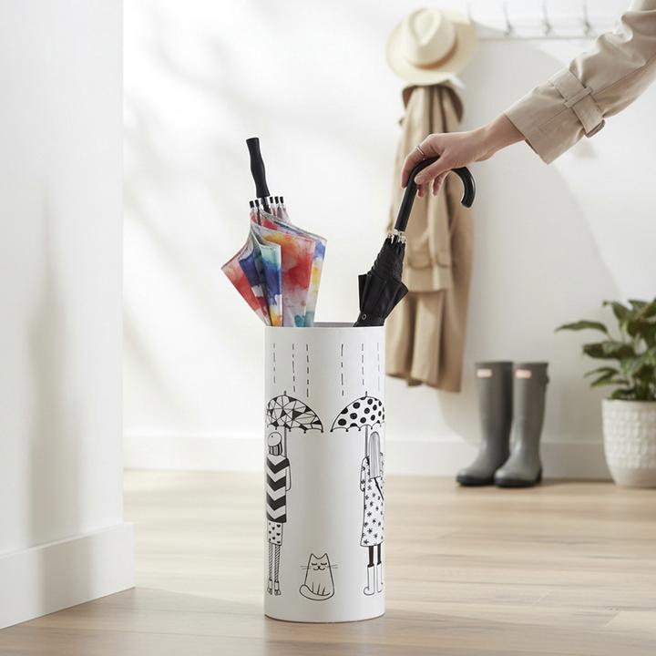 Actual product image HAKU Möbel Cast Iron Umbrella Stand, Rectangular