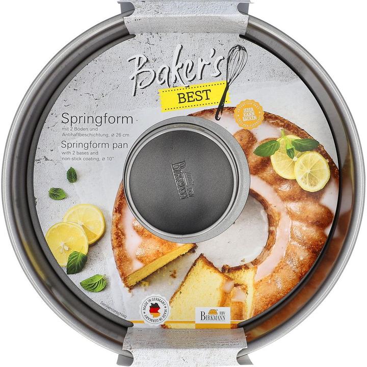 Produktbild Birkmann Springform Baker's Best mit 2 Böden ø 26 cm (26 cm)