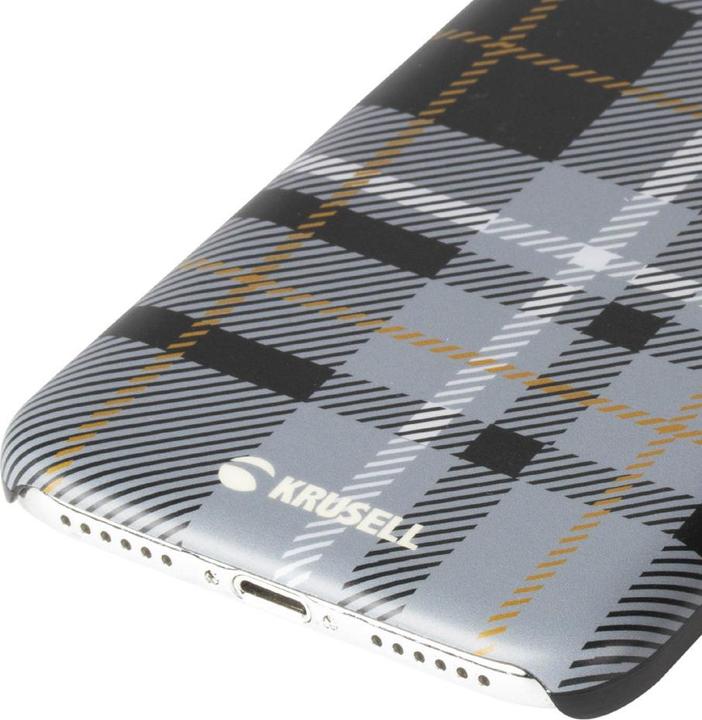 Immagine prodotto Krusell Cover limitata Apple iPhone 8/7 plaid grigio scuro (Apple iPhone 8)